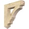 Ekena Millwork Balboa Arts & Crafts Rough Sawn Bracket, Douglas Fir, 6"W x 32"D x 32"H BKT06X32X32BOA03RDF - alternate 1